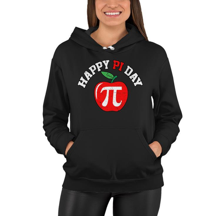 Happy Pi Day Teachers Apple Women Hoodie