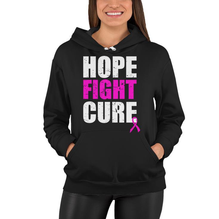 Hope Fight Cure Breast Cancer Tshirt Women Hoodie