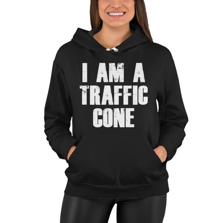 I Am A Traffic Cone Lazy Costume Tshirt Women Hoodie