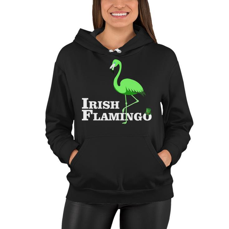 Irish Flamingo Tshirt Women Hoodie