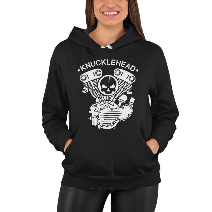 Knucklehead Engine Women Hoodie