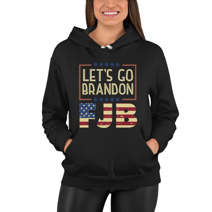 Lets Go Brandon Fjb Funny Meme Women Hoodie