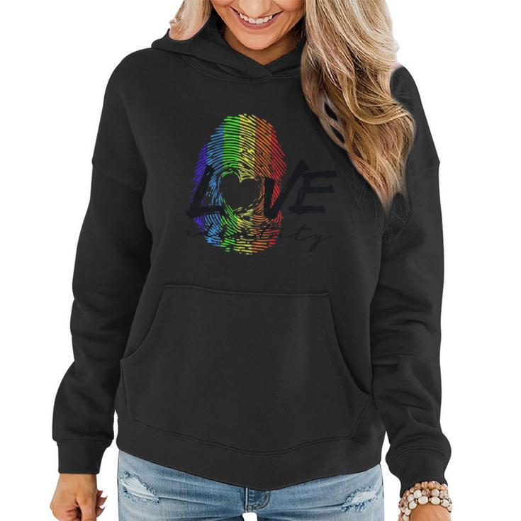 Love Identity Lgbtq Love Gay Pride Lgbt Pride Month Graphic Design Printed Casual Daily Basic Women Hoodie