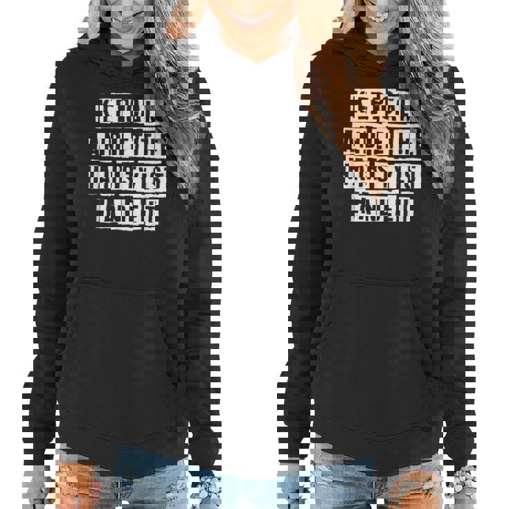 Lovely Funny Cool Sarcastic Keep Calm And Let The Hair Women Hoodie