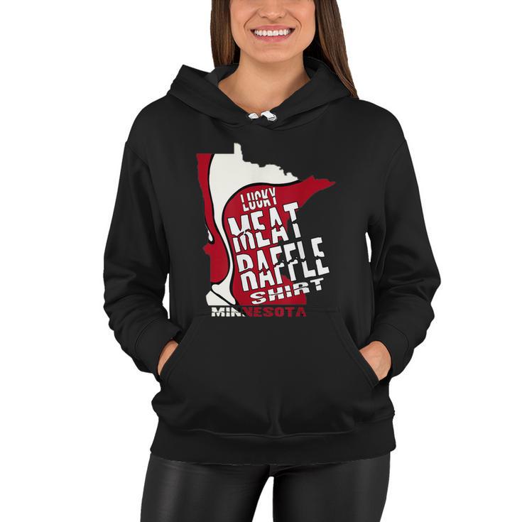 Meat Raffles Minnesota Meat Drawing Women Hoodie