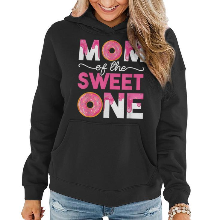 Mother Mama Mommy Family Matching Mom Of The Sweet One  Women Hoodie