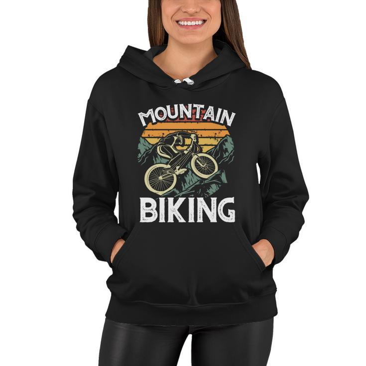 Mountain Bike Cycling Bicycle Mountain Biking Gift Tshirt Women Hoodie