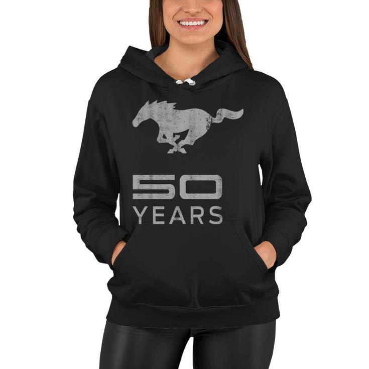 Mustang 50 Years Tshirt Women Hoodie