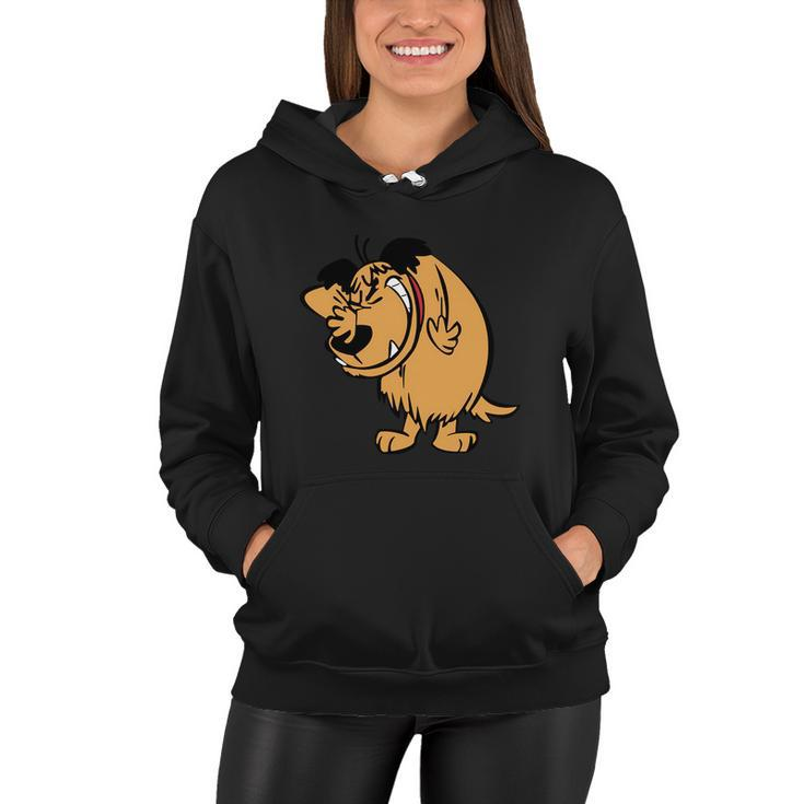 Muttley Dog Smile Mumbly Wacky Races Funny Tshirt Women Hoodie