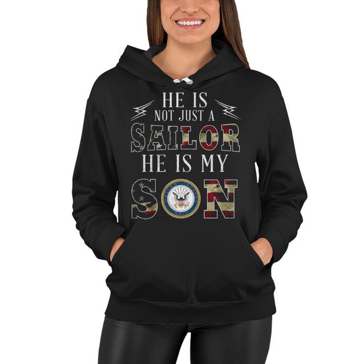 My Son Is A Sailor Women Hoodie