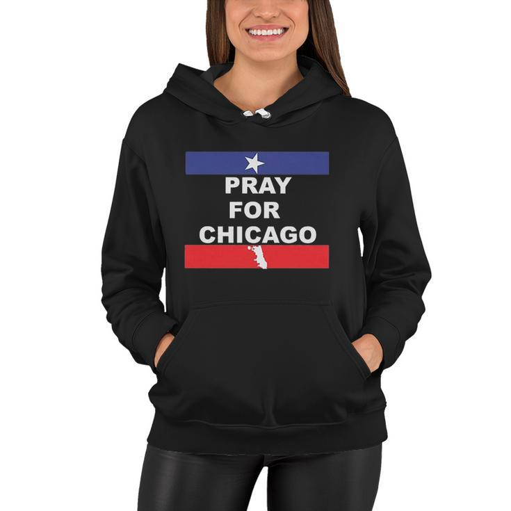 Nice Pray For Chicago Chicao Shooting Women Hoodie