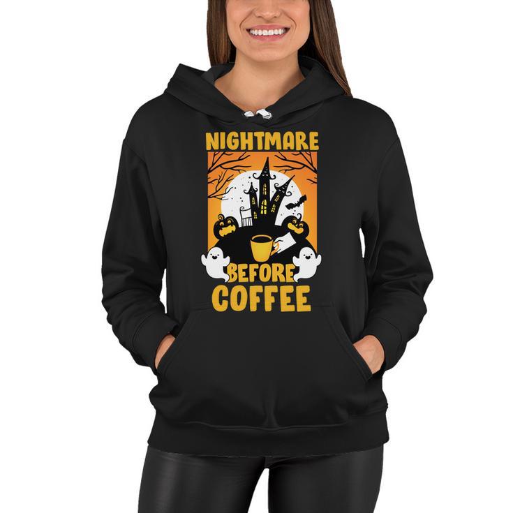 Nightmare Before Coffee V2 Women Hoodie