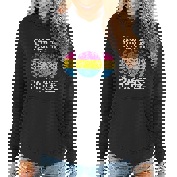 Not A Phase Pansexual Lgbtqia Pan Pride Flag Moon Premium T-Shirt Not A Phase Pansexual Lgbtqia Pan Pride Flag Moon Premium T-Shirt