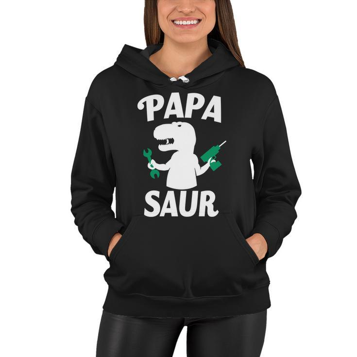 Papa Saur Fix Things Women Hoodie