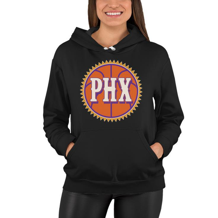 Phoenix Phx Basketball Sun Ball Women Hoodie