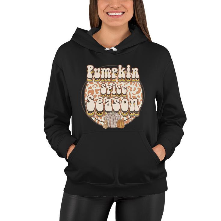 Pumpkin Spice Season Thanksgiving Quote Women Hoodie