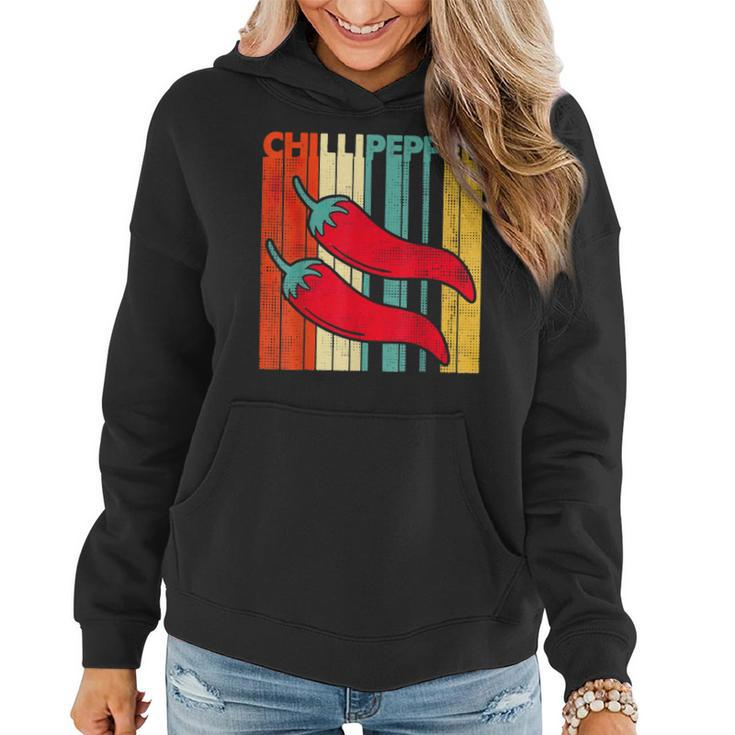 Red Chili-Peppers Red Hot Vintage Chili-Peppers   Women Hoodie