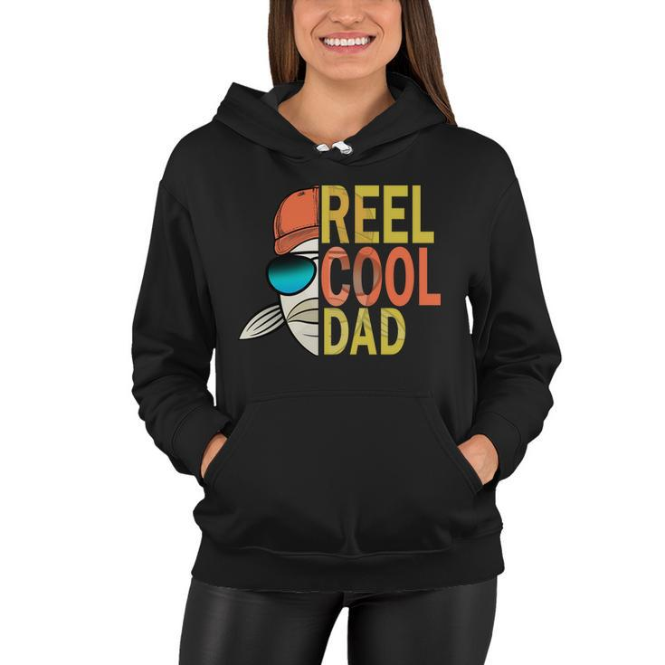 Reel Cool Fishing Dad Funny Tshirt Women Hoodie