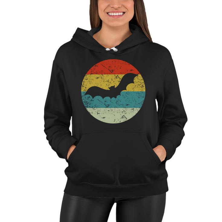 Retro Vintage Bat V2 Women Hoodie