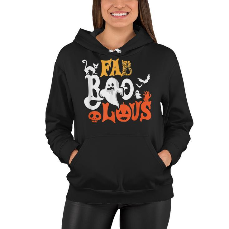 Retro Vintage Boo Fabboolous Halloween Party Costume  Women Hoodie