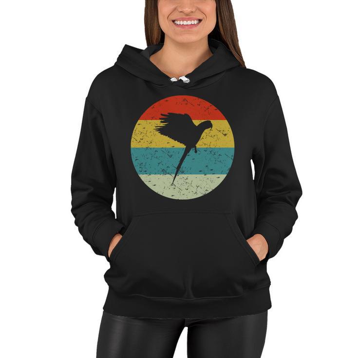 Retro Vintage Parrot V2 Women Hoodie