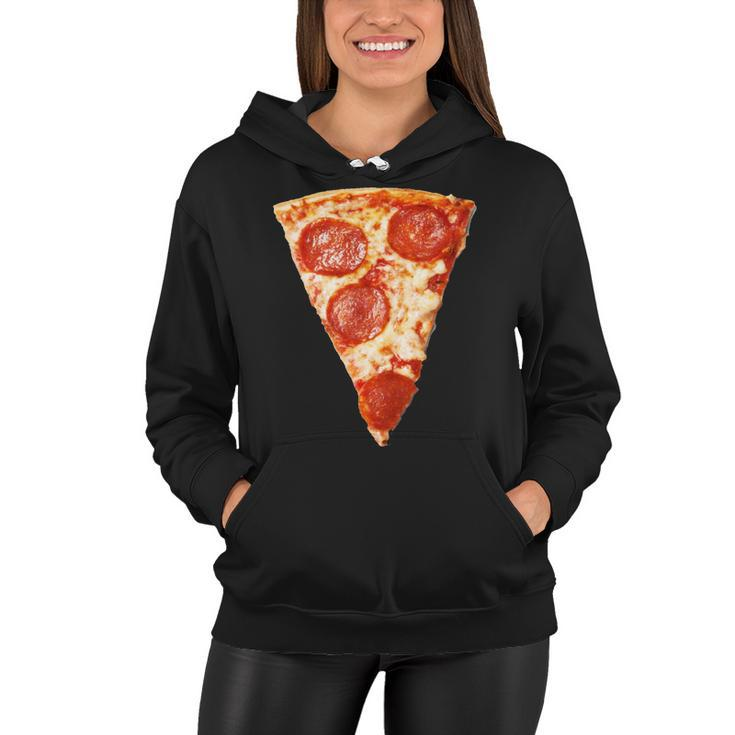Slice Of Pepperoni Pizza Women Hoodie