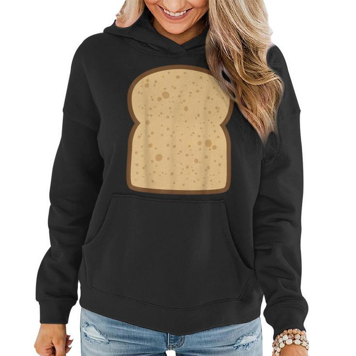 Sliced Bread Toast Matching Shirts Diy Halloween Costume Women Hoodie Graphic Print Hooded Sweatshirt