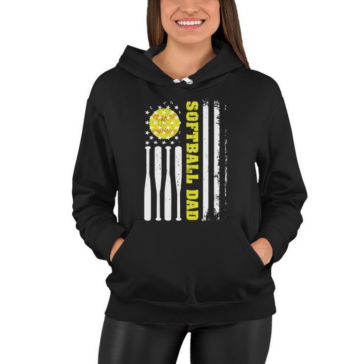 Softball Dad V2 Women Hoodie