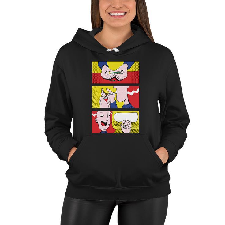 Stoner Comic Tshirt Women Hoodie