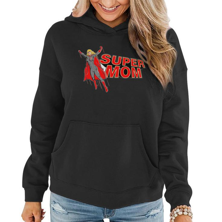 Super Mom Figure T-Shirt Graphic Design Printed Casual Daily Basic Women Hoodie