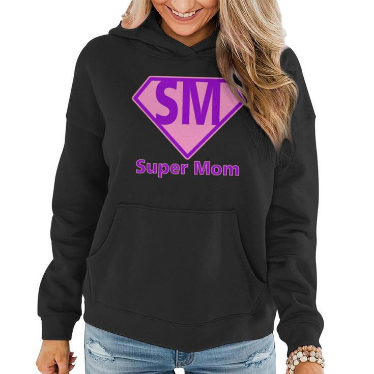 Super Mom Graphic Design Printed Casual Daily Basic Women Hoodie