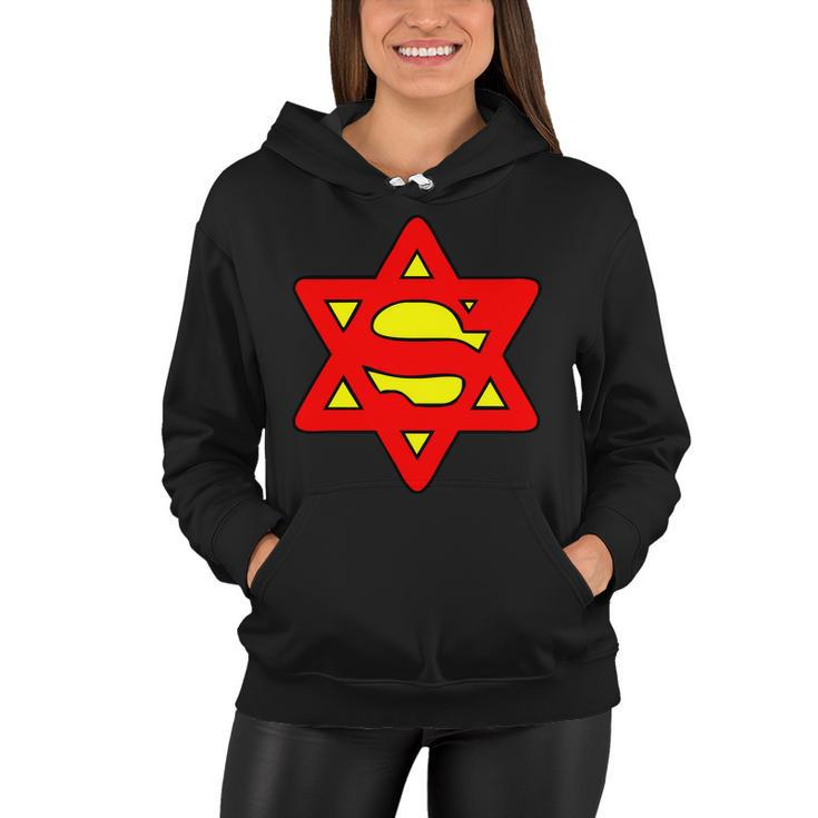 Superjew Super Jew Logo Tshirt Women Hoodie