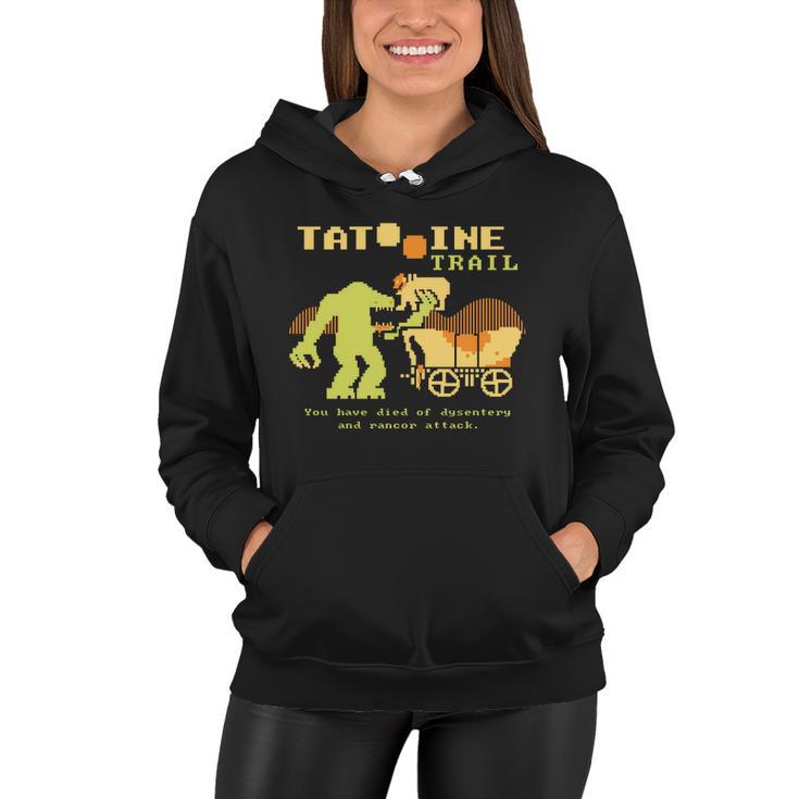 Tatoonie Trail Retro Gamer Women Hoodie