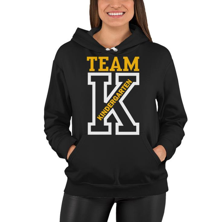Team Kindergarten Teacher Logo Tshirt Women Hoodie