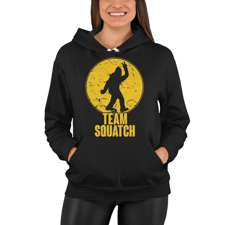 Team Squatch Bigfoot Sasquatch Women Hoodie