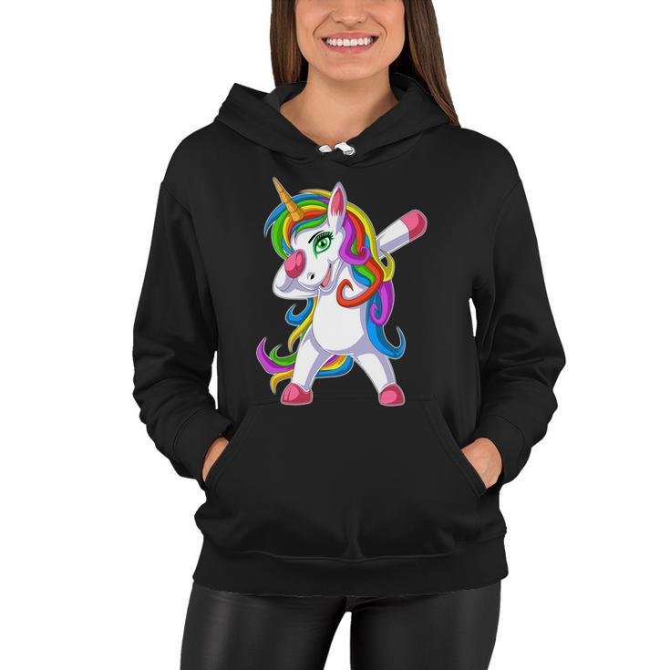 Unicorn Dabbing V2 Women Hoodie