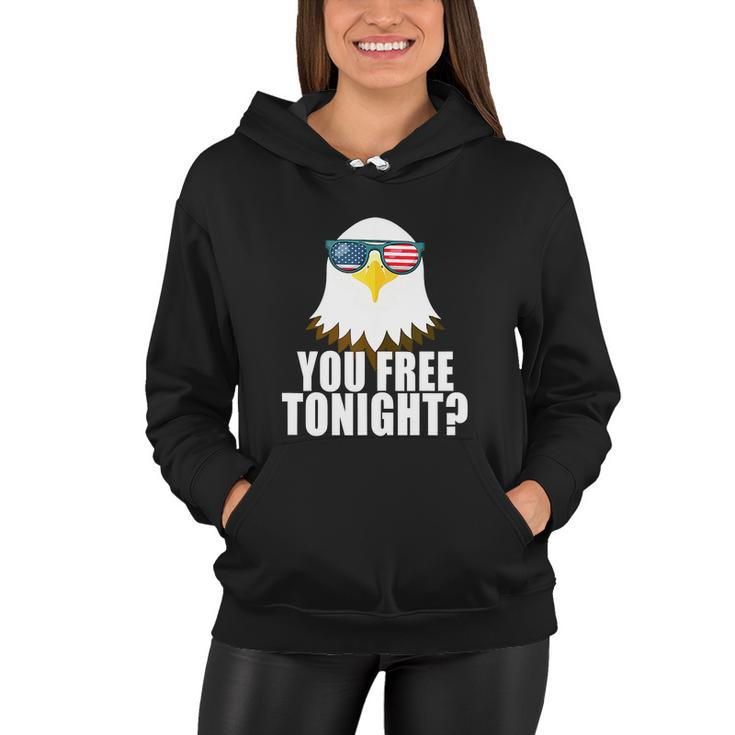 Usa Patriotic American Funny Eagle 4Th Of July Women Hoodie
