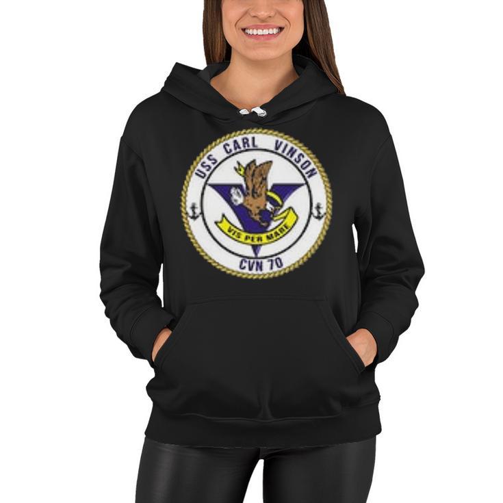 Uss Carl Vinson Cvn  Women Hoodie