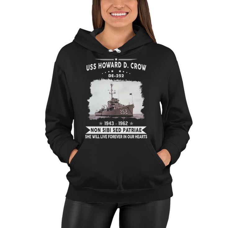 Uss Howard D Crow De Women Hoodie