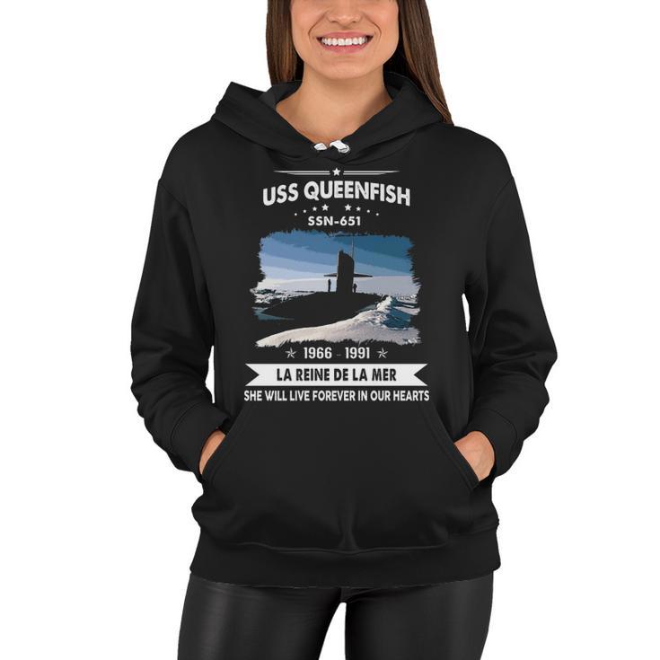 Uss Queenfish Ssn  Women Hoodie