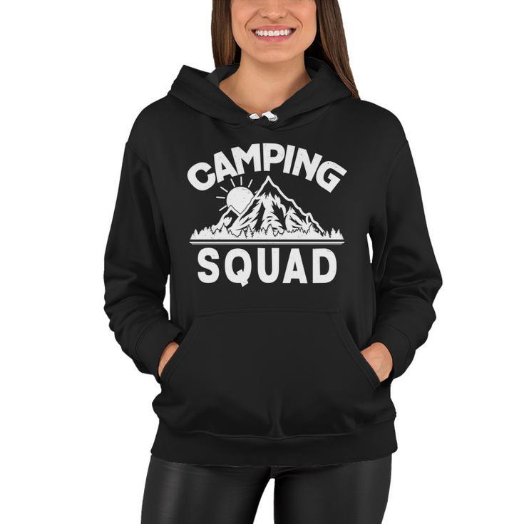 Vintage Camping Squad Wilderness Women Hoodie