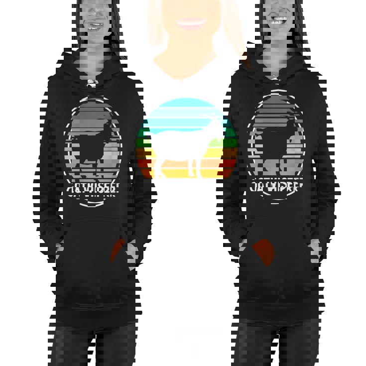 Womens Goat Whisperer Apparel - Funny Goat Women Hoodie