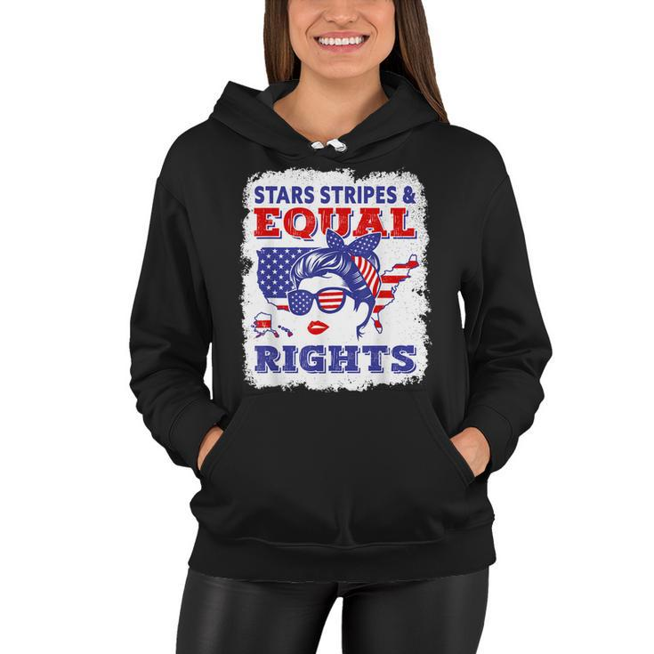 Womens Right Pro Choice Feminist Stars Stripes Equal Rights  Women Hoodie