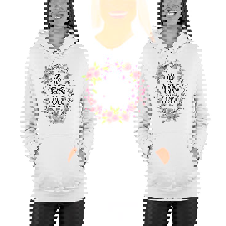 Floral 90 Year Old 90Th Birthday Women 90 Years Loved  Women Hoodie