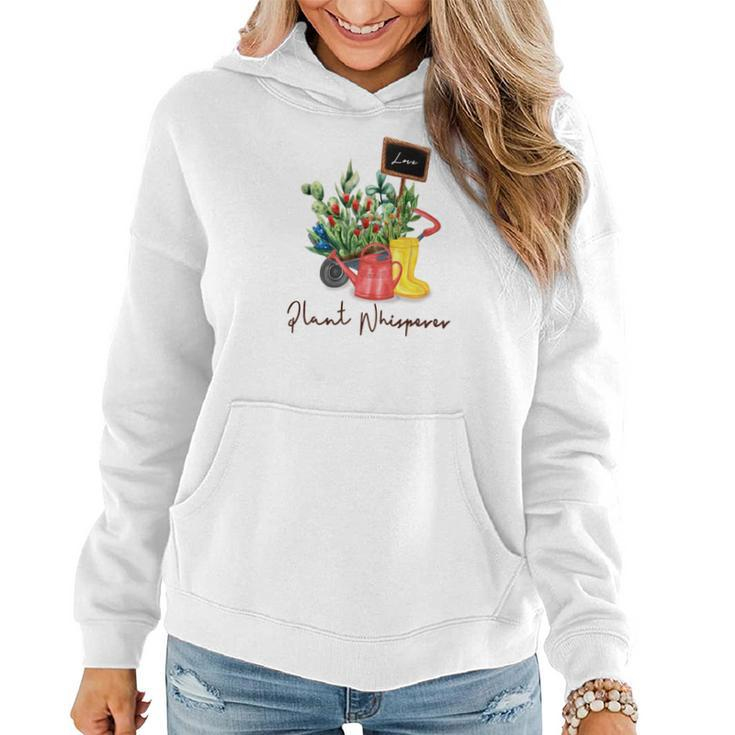 Gardener Plant Whisperer Cactus Official Design Women Hoodie Graphic Print Hooded Sweatshirt