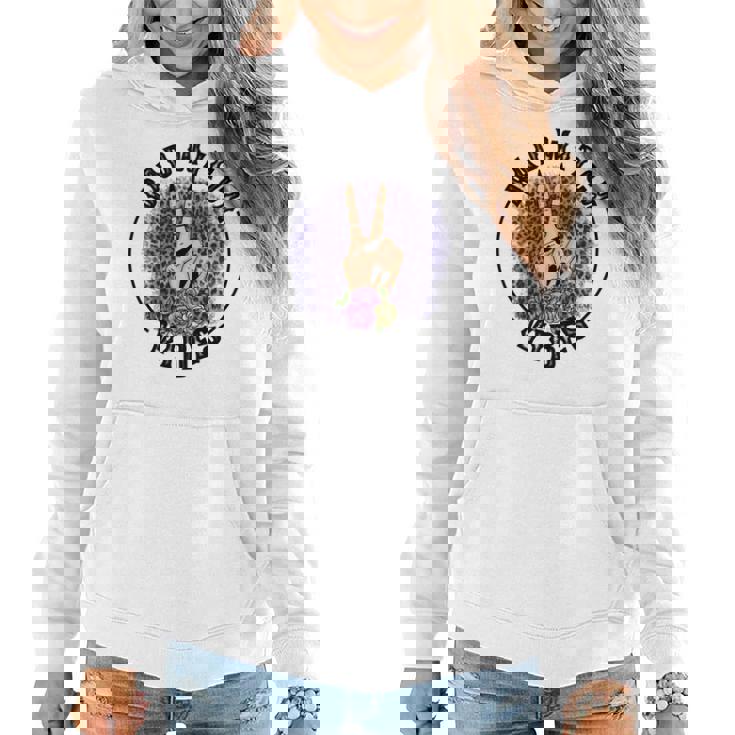 Halloween Witch Vibes Bad Witch Vibes Women Hoodie Graphic Print Hooded Sweatshirt