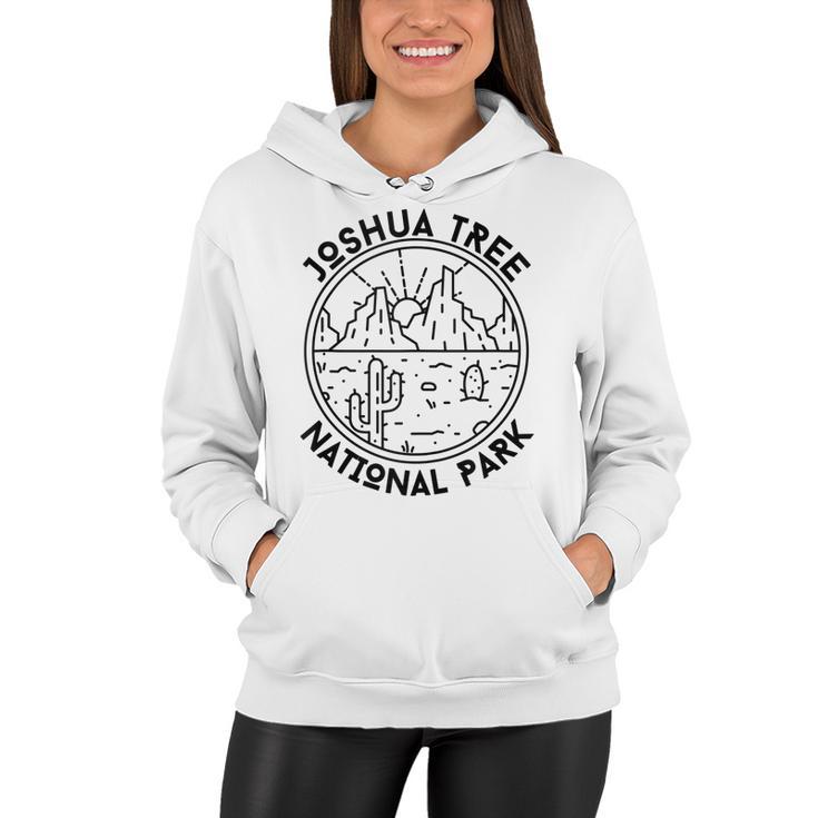 Joshua Tree National Park California Nature Hike Outdoors  Women Hoodie