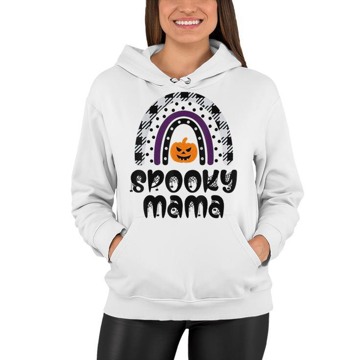 One Spooky Mama Funny Family Halloween Costume Matching Gift  Women Hoodie