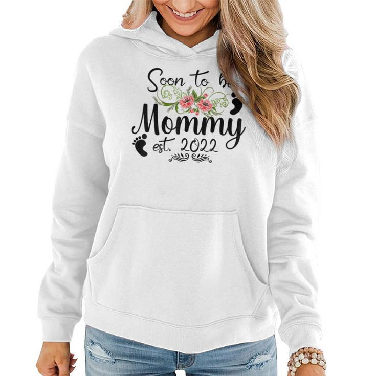 Soon To Be Mommy 2022 Mothers Day First Time Mom Pregnancy  Women Hoodie Graphic Print Hooded Sweatshirt