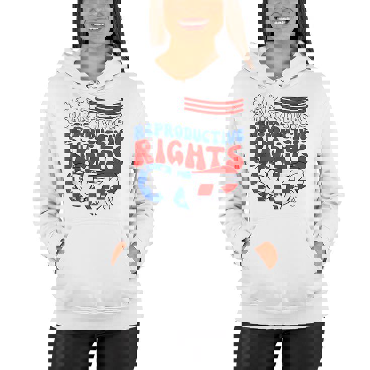 Stars Stripes Reproductive Rights Patriotic 4Th Of July  V18 Women Hoodie